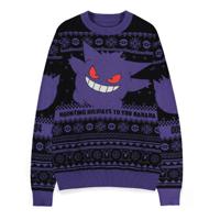 Pokémon Sweatshirt Christmas Jumper Gengar Size S - thumbnail