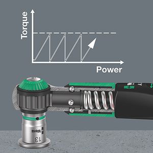 Wera Safe-Torque A 1 05075800001 Momentsleutel Met omschakelbare ratel 2 - 12 Nm