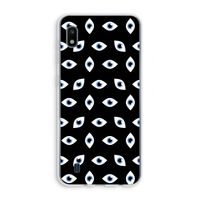 Eyes pattern: Samsung Galaxy A10 Transparant Hoesje