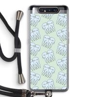 Octopussen: Samsung Galaxy A80 Transparant Hoesje met koord
