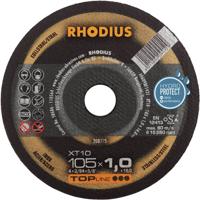 Rhodius XT10 208775 Doorslijpschijf 25 stuk(s) RVS, Staal