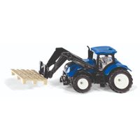 Siku 1544 New Holland Tractor met Pallet - thumbnail