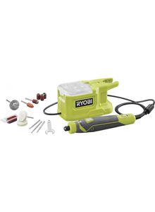 Ryobi RRT18-0* | 18V Rotatietool 15-delig accessoires - 5133004939 - 5133004939