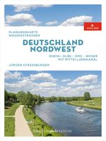 Waterkaart Planungskarte Wasserstrassen Deutschland Nordwest | Edition Maritim - thumbnail