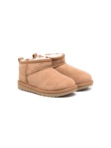 UGG Kids bottines en daim - Marron