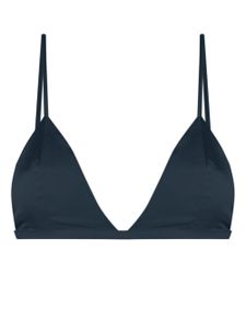 Kiki de Montparnasse soutien-gorge à bonnets triangles - Bleu