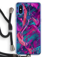 Pink Clouds: Xiaomi Mi Mix 3 Transparant Hoesje met koord