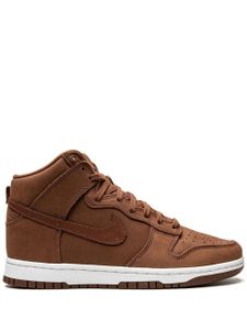 Nike baskets montantes Dunk PRM - Marron