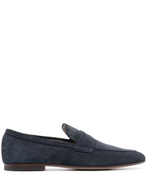 Tod's mocassins en daim - Bleu