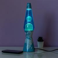 Wereldkaart bullet lavalamp