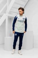 Inter Milan 1/4 Zip Strike Trainingspak Senior 2025/2026 - Maat M - Kleur: DonkerblauwLichtgrijs | Soccerfanshop