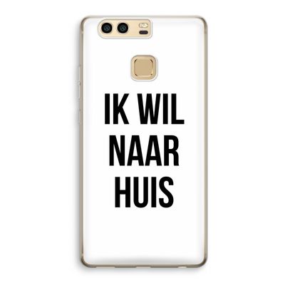 Ik wil naar huis: Huawei P9 Transparant Hoesje