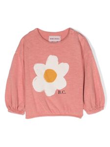 Bobo Choses t-shirt Boke Flower Girl en coton biologique - Orange