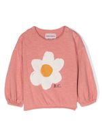 Bobo Choses t-shirt Boke Flower Girl en coton biologique - Orange - thumbnail