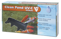 VT Clean Pond UV-C 18W - Algenbestrijdende Vijverfilter tot 9000L, Inclusief Montageset