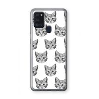 Kitten: Samsung Galaxy A21s Transparant Hoesje