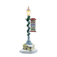 Kerstdorpminiatuur Vail Lamp Post 12x5x20 cm - Lemax