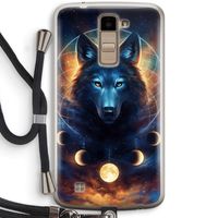 Wolf Dreamcatcher: LG K10 (2016) Transparant Hoesje met koord