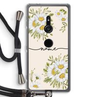 Daisies: Sony Xperia XZ2 Transparant Hoesje met koord