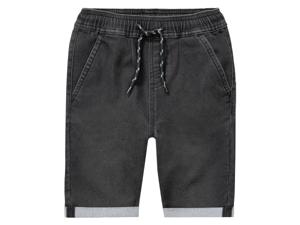 pepperts! Jongens sweatdenim korte broek (140, Grijs)