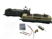 micromotor NF017G N ombouwset voor Fleischmann BR 110, 111, 140