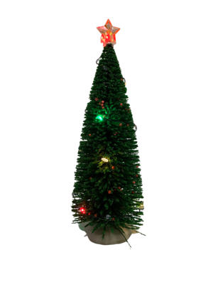 Verlichte Dennenboom Met Ster - Oosterik home