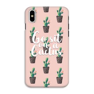 Cactus quote: iPhone X Tough Case