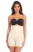 Magic Sterk hoge corrigerende boxershort - Voorsluiting bermuda - Sterke Hoge shapewear short