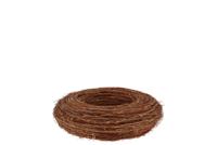 Krans iepentakken naturel 29x9cm