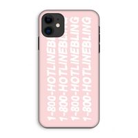 Hotline bling pink: iPhone 11 Tough Case