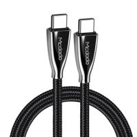 Mcdodo CA-5890 Excellence Series 3A type-C naar type-C kabel lengte: 1.5 m (zwart)