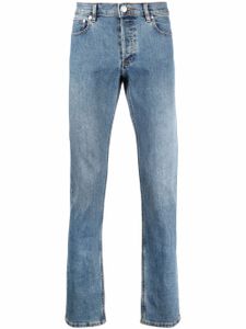 A.P.C. jean slim à taille mi-haute - Bleu