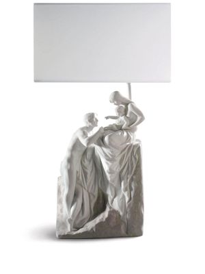 Lladró lampe Family Table en porcelaine - Blanc