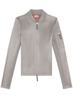 Diesel veste T-Opun à logo brodé - Gris