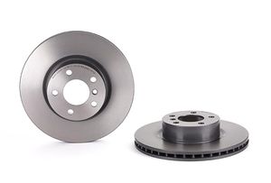 Remschijf COATED DISC LINE BREMBO, Remschijftype: Binnen geventileerd, u.a. für BMW