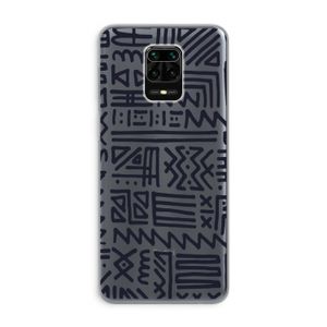 Marrakech print: Xiaomi Redmi Note 9 Pro Transparant Hoesje