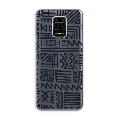 Marrakech print: Xiaomi Redmi Note 9 Pro Transparant Hoesje