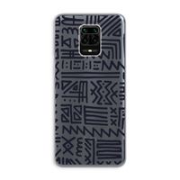 Marrakech print: Xiaomi Redmi Note 9 Pro Transparant Hoesje Marrakech print: Xiaomi Redmi Note 9 Pro Transparant Hoesje