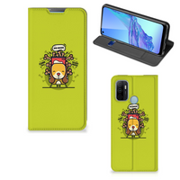 OPPO A53 | A53s Magnet Case Doggy Biscuit - thumbnail
