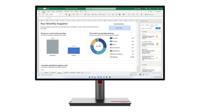 Lenovo ThinkVision P27h-30 LED display 68,6 cm (27") 2560 x 1440 Pixels Quad HD LCD Zwart