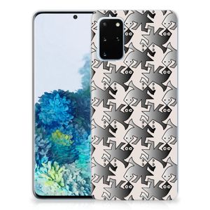 Samsung Galaxy S20 Plus TPU Hoesje Salamander Grey