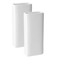 20x stuks Radiator bak luchtbevochtigers / waterverdampers wit 18 x 8 x 4 cm - thumbnail