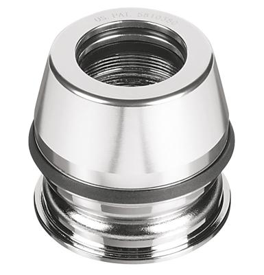 Ergotec - balhoofdset 1 1 8 a118sgk semi-geïntegreerd met draad - zilver
