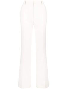 Valentino Garavani pantalon de tailleur à taille haute - Blanc