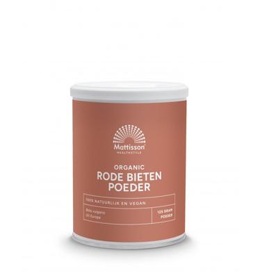 Rode bieten poeder - beta vulgaris biologisch