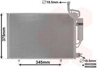 Condensor, airconditioning 18015705