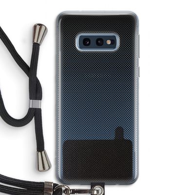 Musketon Halftone: Samsung Galaxy S10e Transparant Hoesje met koord