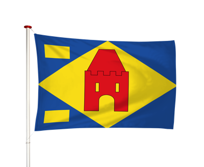 Vlag Oudega - Aldegea (fr) (De Friese Meren) Vlag Oudega - Aldegea (fr) (De Friese Meren)