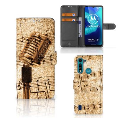 Motorola G8 Power Lite | Telefoonhoesje met foto | Bladmuziek