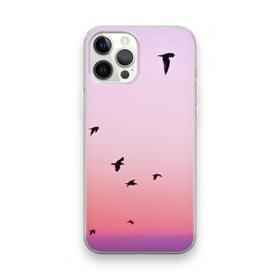 Fly away: iPhone 12 Pro Max Transparant Hoesje